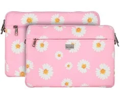 Wonder nešiojamo kompiuterio dėklas 13-14 colių pink daisies