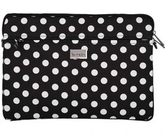 Wonder nešiojamo kompiuterio dėklas 17 colių juodas polka-dot