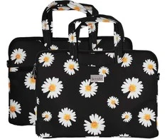 Wonder nešiojamo kompiuterio krepšys 13-14 colių juodas daisies