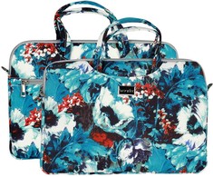 Wonder Briefcase Nešiojamas kompiuteris 15-16 inches baltas poppies