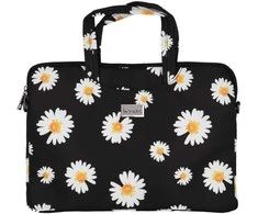Wonder nešiojamo kompiuterio krepšys 17 colių juodas daisies