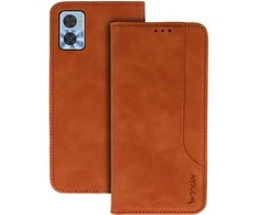 Oem Wonder Prime dėklas skirtas Motorola Moto E22/E22i rudos spalvos