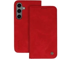 Wonder Smart dėklas skirtas Samsung Galaxy A35 5G raudonos spalvos