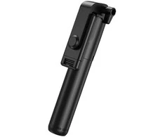 Wozinsky Asmenukių lazda WHS1Y telescopic tripod 1m with phone holder – juodos spalvos