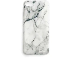 Wozinsky Marble TPU dėklas skirtas Samsung Galaxy S22 Ultra, baltas