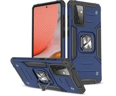 Wozinsky Ring Armor dėklas skirtas Samsung Galaxy A72 4G, mėlynas