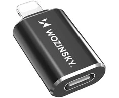 Wozinsky WALC-01 „Lightning“ į USB-C adapteris – juodas
