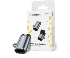 Wozinsky WAYGS1 USB-C Adapteris for Garmin Išmanusis laikrodis – pilkos spalvos