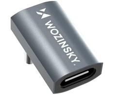 Wozinsky WPKF-01 USB-C – USB-C 40Gb/s 240W 8K OTG – pilkos spalvos