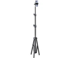 Wozinsky WRLD-00Y1S tripod tripod durable carbon steel tripod 1.7m matte – juodas