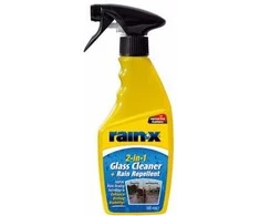 2 in 1 Stiklų valiklis+vandens repelentas Rain-X 500 ml