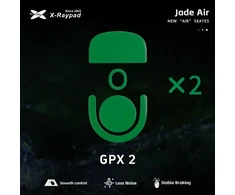 X-Raypad Jade Air Pelė Feet | Žalias, x2, Logitech G Pro X Superlight 2