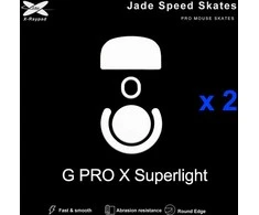 X-Raypad Jade Skates Logitech G Pro X Superlight Baltas 2 vnt. (Balti) Pakaitiniai Pelė Feet