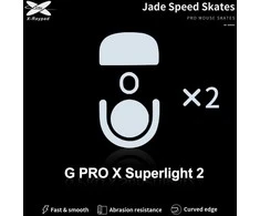 X-Raypad Jade Skates Logitech G Pro X Superlight 2 Baltas 2 vnt. (Balti) Pakaitiniai Pelė Feet