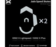 X-Raypad Jade Skates Logitech G502 X Lightspeed &amp; G502 X Plus Baltas 2 vnt. (Balti) Pakaitiniai Pelė Feet