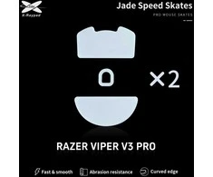 X-Raypad Jade Skates Razer Deathadder V3 Pro Baltas 2 vnt. (Balti) Pakaitiniai Pelė Feet