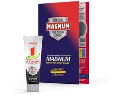 XADO 1 STAGE variklio revitalizantas MAGNUM sunkiasvoriams dyzeliniams automobiliams, 90ml