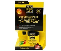 XADO Verylube On The Road Inovatyvi priemonė absoliučiai kuro sistemos apsaugai, kai pilamas negarantuotos kokybės kuras dyzeliniams varikliams, 250ml