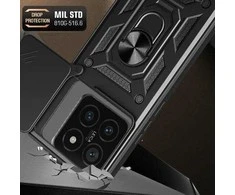 Xiaomi 14T Tech-Protect Camshield Pro dėklas telefonui juodos spalvos