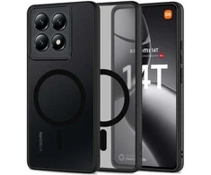 Xiaomi 14T Tech-Protect Magmat MagSafe Matte dėklas telefonui juodos spalvos