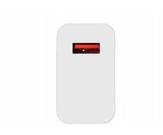 Xiaomi MDY-15-EK USB-A 90W kelioninis įkroviklis baltos spalvos (Bulk pakuotė)