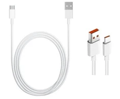 Xiaomi Original USB-C Data Cable 4A 1m Baltas (Bulk)