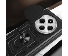 Xiaomi Redmi 14C Tech-Protect Camshield Pro dėklas telefonui juodos spalvos