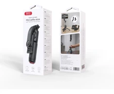 XO asmenukių lazda Bluetooth trikojis SS39 juodas su nuimamu stovu telefonui 70cm