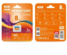 Atminties kortelė Atminties korta XO MicroSD 8GB (class10)