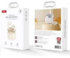 XO Bluetooth ausinės X33 TWS beige