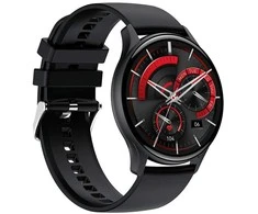 XO išmanusis laikrodis J5 Amoled juodos spalvos