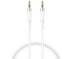 XO kabelis audio NB-R279C jack 3,5mm - jack 3,5mm 1,0m baltos spalvos