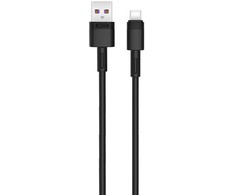 XO kabelis NB-Q166 USB - USB-C 1,0 m 5A juodos spalvos