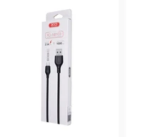 XO kabelis NB103 USB – microUSB 1,0 m 2,1A juodas