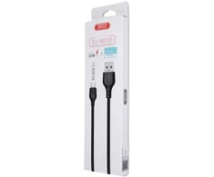 XO kabelis NB103 USB - microUSB 2,0 m 2,1A baltos spalvos