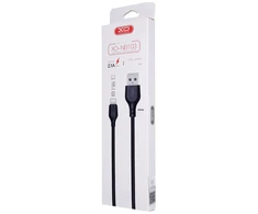 XO laidas NB103 USB – USB-C 2,0 m 2,1A juodas