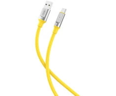 XO kabelis NB251 USB - USB-C 1,0 m 6A geltonas