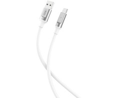 XO kabelis NB251 USB – USB-C 1,0 m 6A baltas