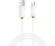 XO kabelis NB302 USB – USB-C 1,0m 3A baltas