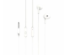XO laidinės ausinės EP39 jack 3,5mm baltos spalvos