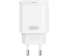 XO sieninis įkroviklis CE25 PD 25W 1x USB-C baltas