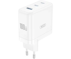 Įkroviklis XO CE35 100W 2xUSB-C/USB-A baltas