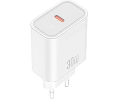 XO sieninis įkroviklis CE41 PD 30W 1x USB-C baltas