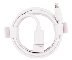 XPECT USB-C to Lightning Round wrapped, baltas