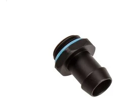 XSPC fitting straight G1/4 inch female thread to 10mm ID – juodas matt