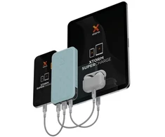 Xtorm FS5102U nešiojamasis įkroviklis Ličio polimeras (LiPo) 10000 mAh Žalsvai mėlyna