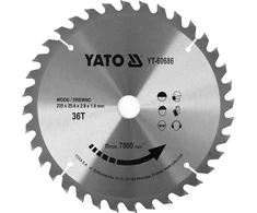 YATO DISKINIS PJŪKLO DISKAS SU KARBIDO DANTIMIS 235*36*25,4 60686