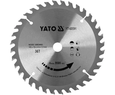 YATO DISKINIS PJŪKLO DISKAS SU KARBIDO DANTIMIS 165*36*16 60591