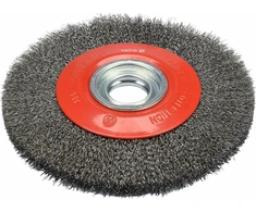 YATO SZCZOTKA TARCZOWA 200x32mm INOX