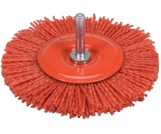 YATO DISKINIS ŠEPETĖLIS SU BOTONU 100mm NAILONAS
